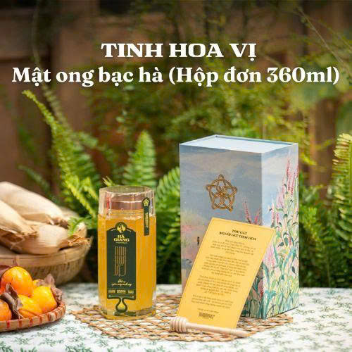 Mật ong bạc hà Tinh Hoa Vị (Hộp đơn 360ml)