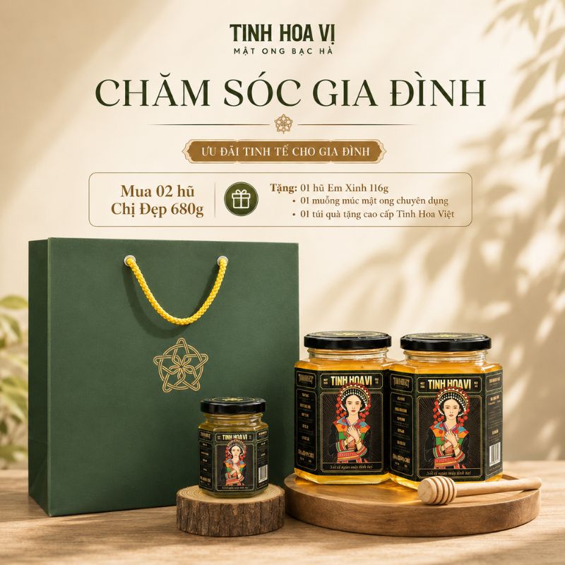 Tinh Hoa Vị - Combo chăm sóc gia đình